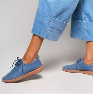 Ponto Footwear The Pacific Lightweight Casual Dress Shoes in Slate Blue